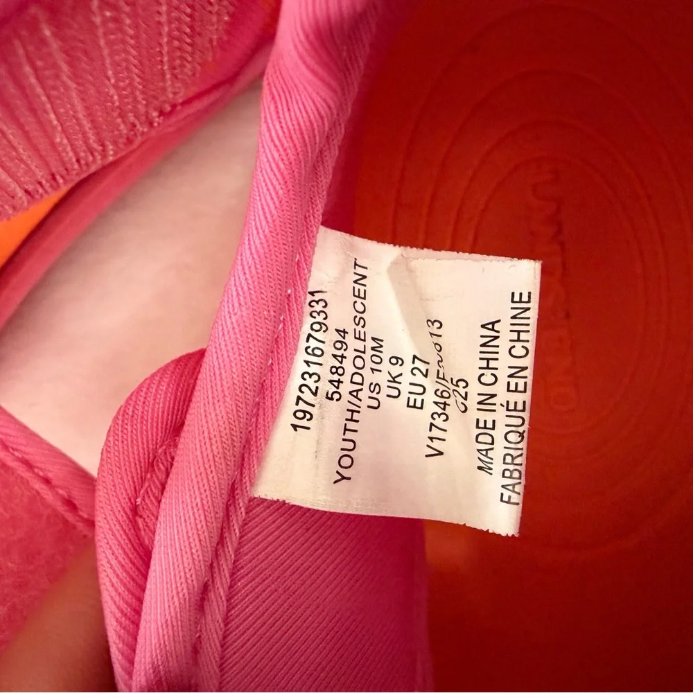 Lands End bright pink